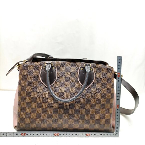 Louis Vuitton Normandie Brown Damier Satchel Bag mon-1381-090425 - Picture 2 of 16